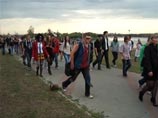 В Омске завели дело в связи с "парадом зомби" в поддержку группы Pussy Riot (ВИДЕО)