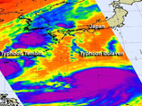К Японии приближается сильнейший за полвека тайфун "Болавен". Он угрожает и Приморью