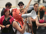 Акция поддержки Pussy Riot в Торонто, 17 августа 2012 года
