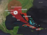 Тропический шторм "Исаак" практически полностью повторяет траекторию "Катрины"
