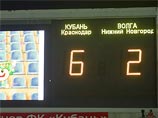 "Кубань" забила шесть мячей в заключительном матче шестого тура российского чемпионата 