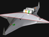 NASA разрабатывает сверхзвуковой "самолет-звезду" с четырьмя крыльями (ФОТО, ВИДЕО)