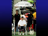 Непогода спасла Шарапову от поражения на US Open Непогода спасла Шарапову от поражения на US Open
