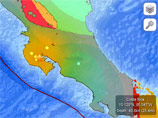 Сильное землетрясение у берегов Коста-Рики. Угроза цунами снята, но в стране есть разрушения