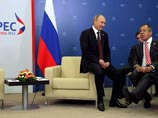 Владимир Путин и Сергей Лавров, 8 сентября 2012 года