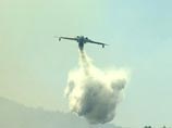 Бе-200, прилетевший в Геленджик на авиасалон, попутно потушил лесной пожар