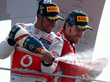Обладатель поула Гран-при Италии Льюис Хэмилтон одержал уверенную победу в воскресной гонке на трассе в Монце