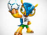 В воскресенье широкой общественно официально будет представлен талисман чемпионата мира-2014 по футболу в Бразилии - броненосец
