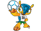 Броненосец официально стал талисманом бразильского чемпионата мира 