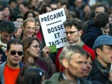 Во Франции насчитали 3 млн безработных - впервые с 1999 года