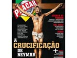 Бразильский журнал Placar поместил на свою обложку футболиста Неймара в виде распятого Иисуса