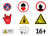 Дизайнер Лебедев объявил конкурс на разработку знака, предупреждающего верующих: "Осторожно, Богохульство!"