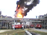 В Саратове горит нефтеперерабатывающий завод, есть пострадавшие