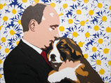Оригинальные поздравления Путину: песня, баннер напротив Кремля и переименованный город