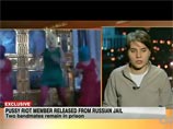 Освобожденная Самуцевич дала интервью CNN: после "панк-молебна" ситуация в стране только ухудшилась Освобожденная Самуцевич дала интервью CNN: после "панк-молебна" ситуация в стране только ухудшилась