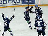 Московское "Динамо" выиграло восьмой матч подряд в КХЛ