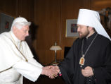 Глава Отдела внешних церковных связей Московского патриархата встретился с папой
