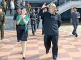 Ким Чен Ын и Ли Суль Чжу