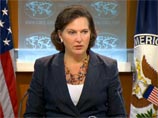 Официальный представитель Госдепартамента США Виктория Нуланд в ходе брифинга ответила на вопрос журналистов о том, что в руки повстанцев попали американские переносные зенитно-ракетные комплексы Stinger Официальный представитель Госдепартамента США Виктория Нуланд в ходе брифинга ответила на вопрос журналистов о том, что в руки повстанцев попали американские переносные зенитно-ракетные комплексы Stinger