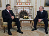 Владимир Путин проводит переговоры с президентом Украины Виктором Януковичем в узком составе в Ново-Огарево