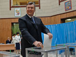 Президент Украины Виктор Янукович проголосовал за стабильность и экономическое развитие страны