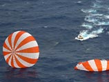 Корабль, созданный компанией SpaceX, совершил посадку в Тихом океане, в 400 километрах к западу от побережья Калифорнии