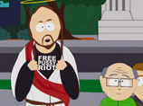В "Южном парке" появился Иисус в майке с надписью Free Pussy Riot