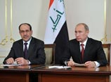 Владимир Путин и премьер-министр Ирака Нури аль-Малики, 10 октября 2012 года