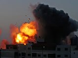Север сектора Газа в ночь на воскресенье вновь подвергся налету израильской военной авиации