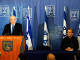 Министр обороны Израиля Эхуд Барак(на фото-справа) на пресс-конференции в понедельник заявил, что уходит из политики и не будет участвовать в намеченных на конец января парламентских выборах