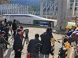 Японцы презентовали суперскоростной электромагнитный поезд без колес
