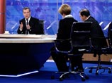 "Разговор с Дмитрием Медведевым". Интервью пяти телеканалам. 7 декабря 2012 года