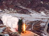 С северокорейского полигона Сохэ в среду, 12 декабря, примерно в 09:49 по местному времени (04:49 мск), был произведен пуск ракеты-носителя "Ынха-3" со спутником "Кванмёнсон-3" на борту