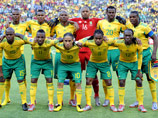 Сборная ЮАР перед ЧМ-2010 играла договорные матчи 