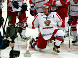 Хоккеисты России, обыграв команду Финляндии, стали победителями "Кубка Первого канала"