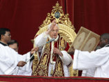 Папа римский направил рождественский привет "Граду и миру"