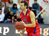 Папалукас вернулся в баскетбольный ЦСКА, отметившись передачей в матче Евролиги 