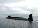 Спущен на воду атомный подводный ракетоносец "Владимир Мономах"