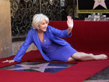 Хелен Миррен получила свою звезду на "Аллее славы" в Голливуде