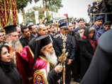 Патриарх Иерусалима Феофил III прибыл на торжества в Вифлеем