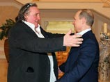 Жерар Депардье и Владимир Путин, Сочи, 5 января 2013 года