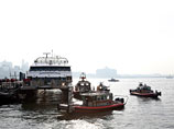 В Нью-Йорке пригородный паром Sea Streak Ferry потерпел крушение, врезавшись в причал в районе Нижнего Манхэттена