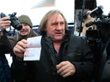 Жерар Депардье, Саранск, 6 января 2013 года Жерар Депардье, Саранск, 6 января 2013 года