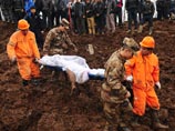 Китайскую деревню накрыло оползнем: 46 погибших
 
