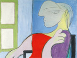Картина Пикассо "Женщина, сидящая у окна" выставлена на аукцион за 50 млн долларов