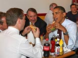 Закрылась закусочная, где Обама и Медведев завтракали во время визита российского лидера