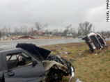 На юго-восток США обрушились торнадо: погибли два человека, десятки ранены