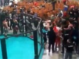 ВИДЕО: чемпионат по боям без правил в Краснодаре вылился в массовую драку