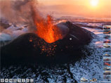 Ученые назвали извержение вулкана Плоский Толбачик "выдающимся"
