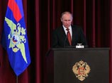 Владимир Путин принял участие в расширенном заседании коллегии МВД
